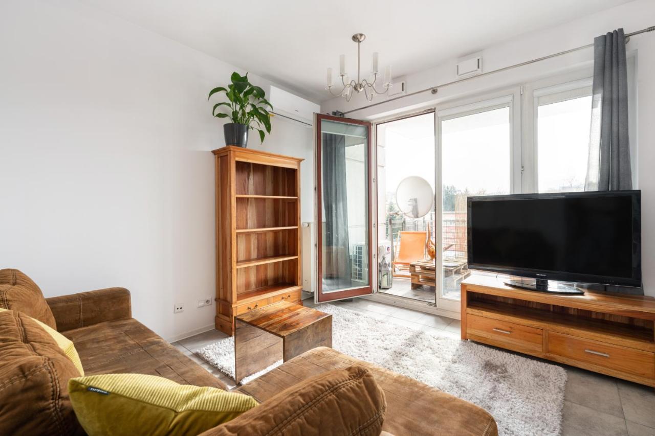 Superapart Wilanowska Apt 20 "Pet-Friendly 1Br Home With Patio Varsóvia Exterior foto