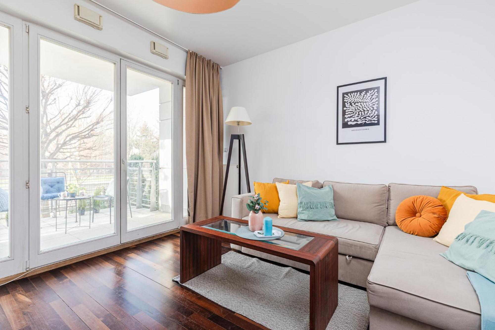 Superapart Wilanowska Apt 20 "Pet-Friendly 1Br Home With Patio Varsóvia Exterior foto